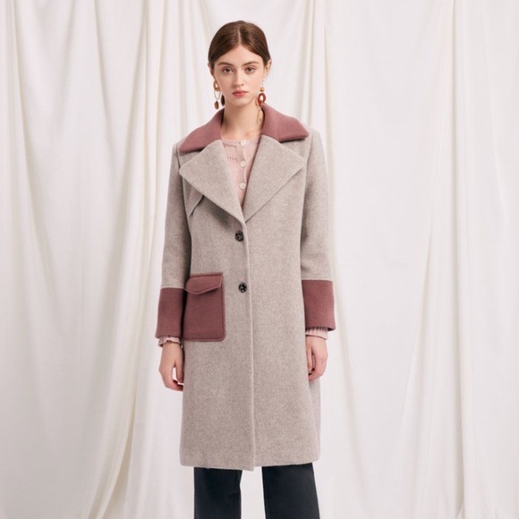 Petite Studio Jackets & Blazers - Petite Studio NYC- Hailey Wool Coat (Oatmeal)